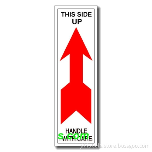 Packing This Side Up Label& Keep Upright Label 3x7",3x4"4x6",500 labels/roll